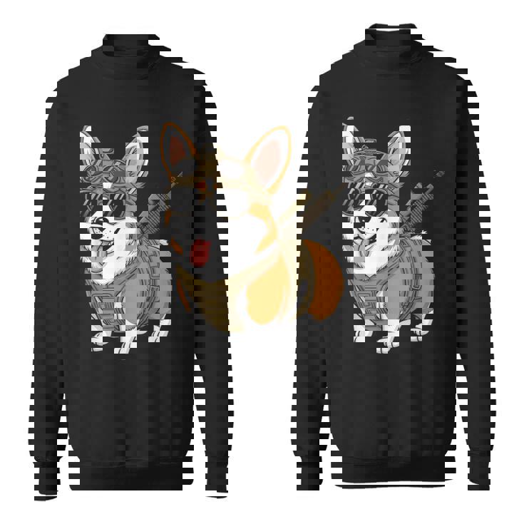 タクティカル コーギー 犬種 戦士 動物 しゃれ ミーム スウェットシャツ