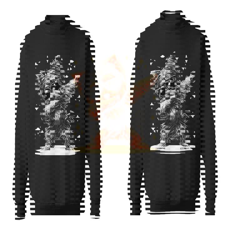 ダビング・ヨークシャー・テリア・ヨーキーズ・ヨーキー・ドッグ スウェットシャツ