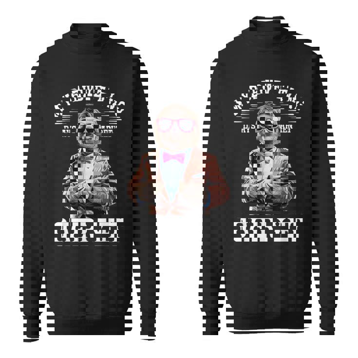 ナマケモノのスーツでおねしょの日々は恥ずかしいけど恥ずかしい。 スウェットシャツ