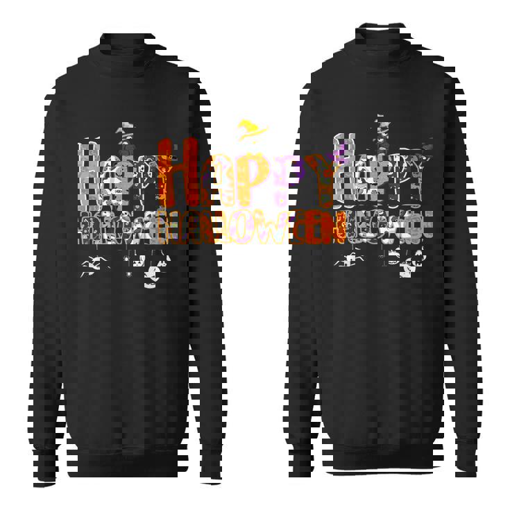 ハッピーハロウィンコスチューム かわいいパンプキン魔女 怖い秋 キッズ スウェットシャツ