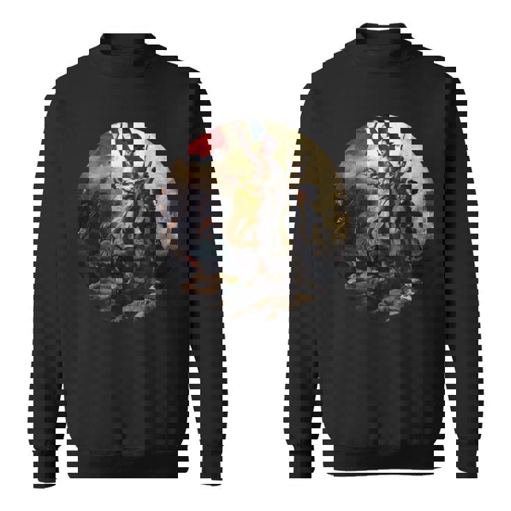 バスティーユを襲うフランス革命 パリ フランス スウェットシャツ