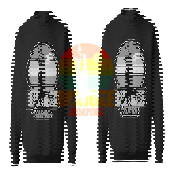 バンジージャンプ バンジージャンプ エクストリームスポーツファン スウェットシャツ