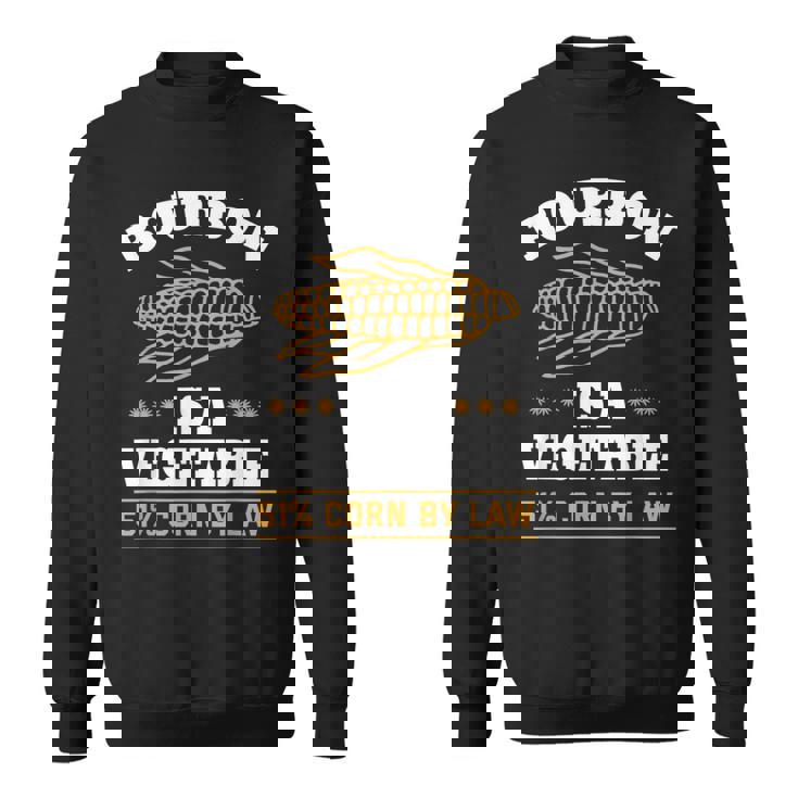 バーボンは野菜 コーンウイスキー バーボン 飲み方 スウェットシャツ