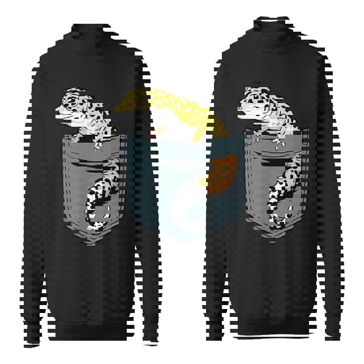 ヒョウ ヤモリ トカゲ 爬虫類 ヒョウ ヤモリ愛好家 スウェットシャツ