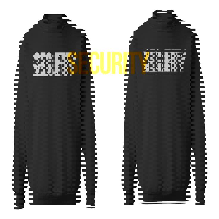 フロントセキュリティバックにセキュリティガード。 スウェットシャツ