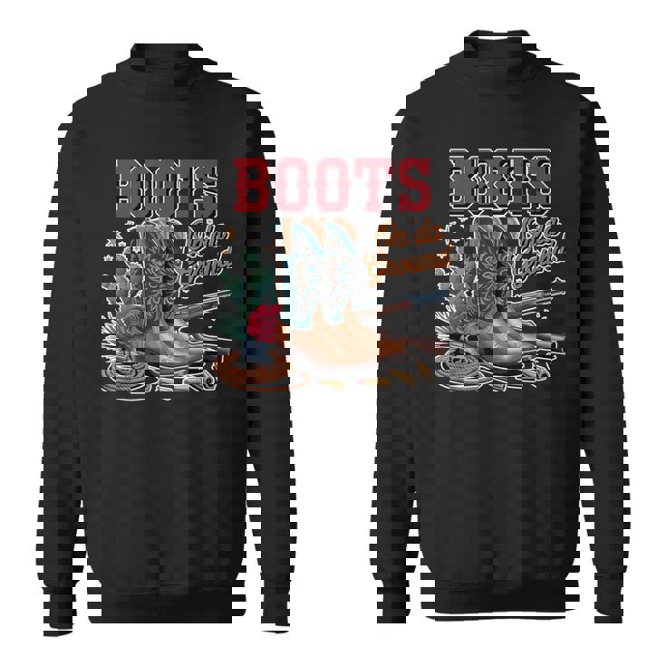 ブーツ オン グラウンド カウガール カウボーイ ウエスタン スウェットシャツ