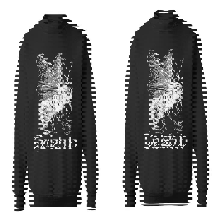 ベルゼブブ フライ 悪魔 ゴシック マジック 異教 ウィッカン 悪魔 Wt スウェットシャツ