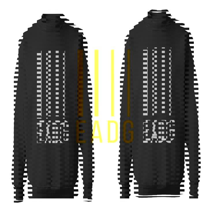 ベースプレーヤーギタリスト Eadg 4弦ベースギター スウェットシャツ