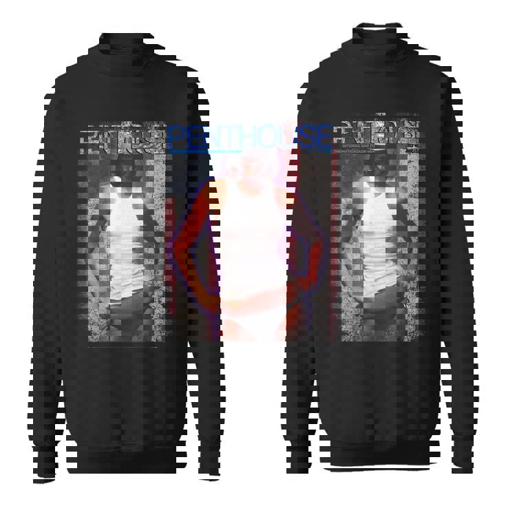 ペントハウスマガジン 1976年7月 ピンナップ ガール ヴィンテージ アメリカ国旗 スウェットシャツ