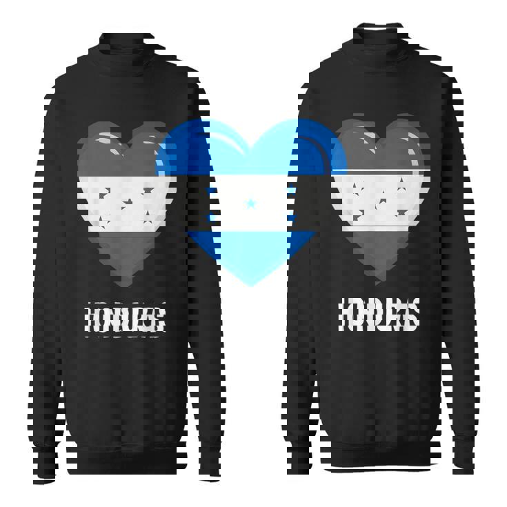 ホンジュラス国旗シャツ スウェットシャツ