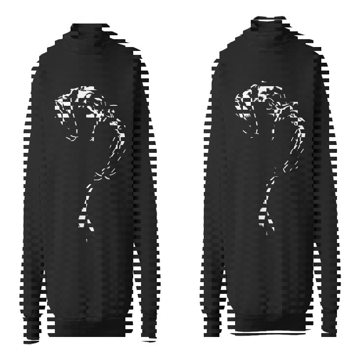 ボクサー ポートレート シルエット 犬 ドイツ ボクサー 犬 スウェットシャツ