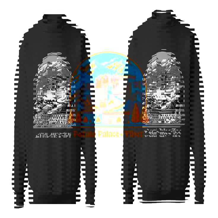 ポタラ宮 チベット ラサ 仏教 スウェットシャツ