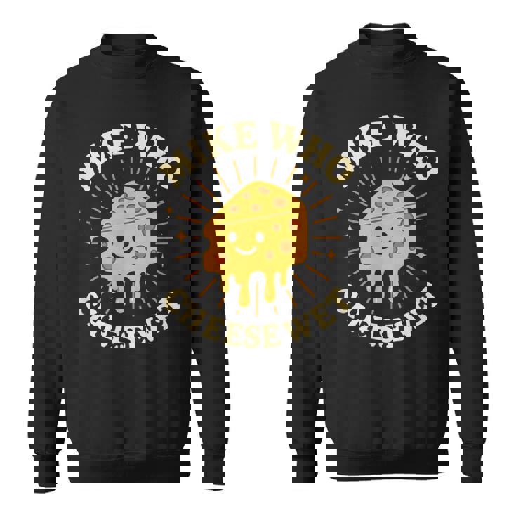 マイク・フー チーズ 濡れ 不適切 不潔な女 恥ずかしい スウェットシャツ