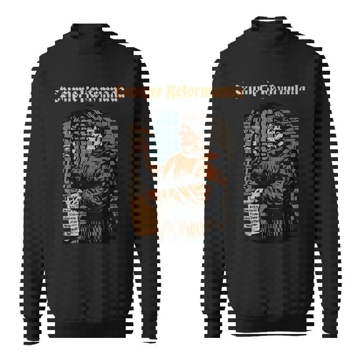 マルティン・ルター宗教改革 ゼンパー・レフォルマンダ・クリスチャン スウェットシャツ
