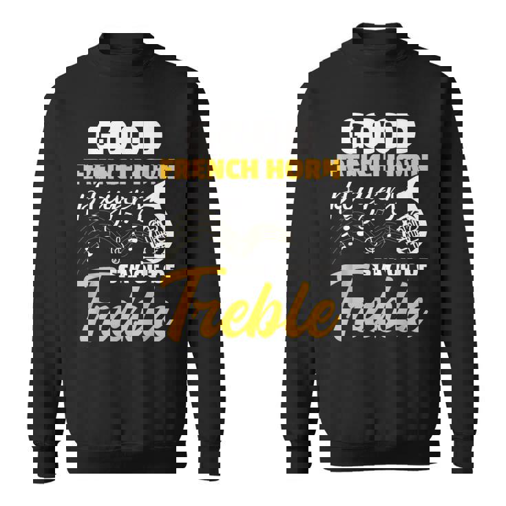 マーチング・フレンチ・ホルンバンド スウェットシャツ