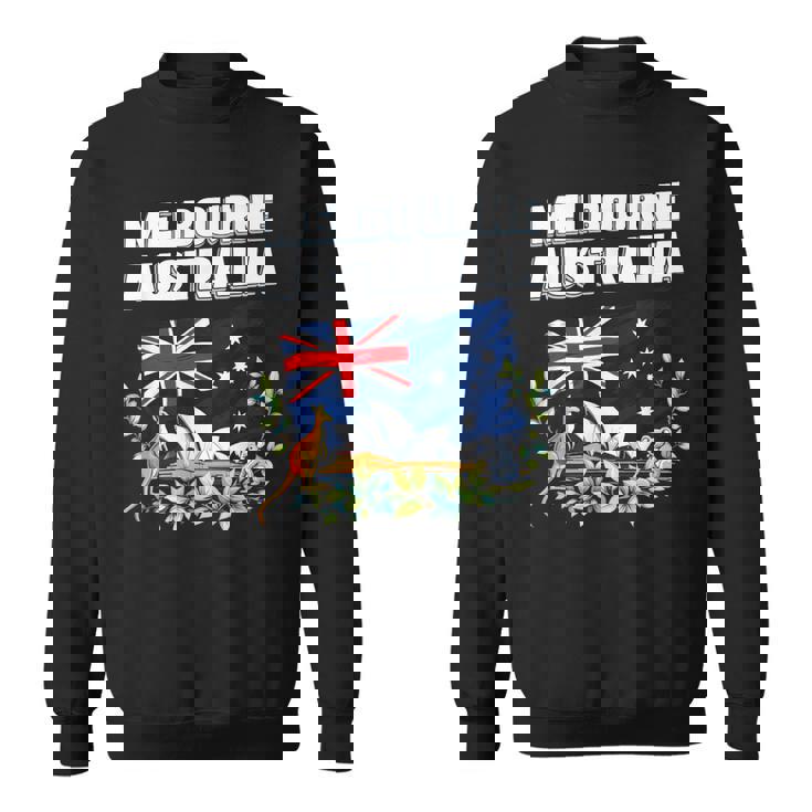 メルボルン オーストラリア お土産 オーストラリア国旗 カンガルーコアラ スウェットシャツ