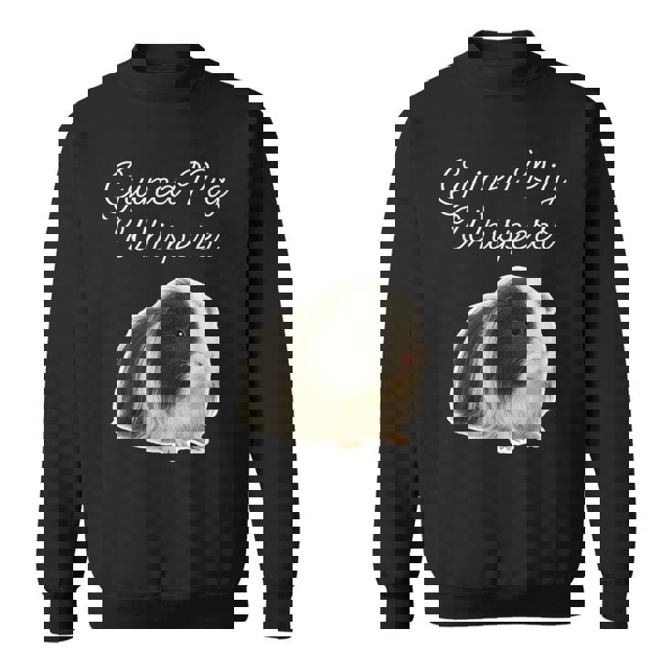 モルモットのささやき-ペルーのモルモット スウェットシャツ