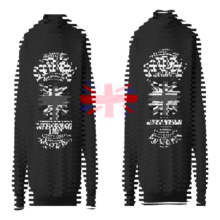 ユニオンジャック 英国の国旗 グレートブリテン ロンドン Union Jack 長袖tシャツ スウェットシャツ