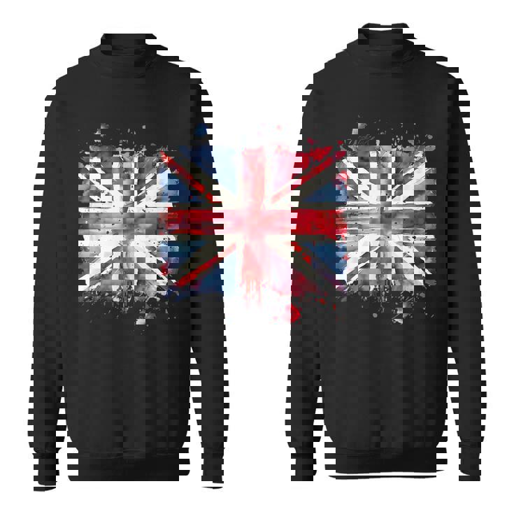 ユニオンジャック インクスタイル アート イギリス国旗 イギリス 国旗 イギリス スウェットシャツ