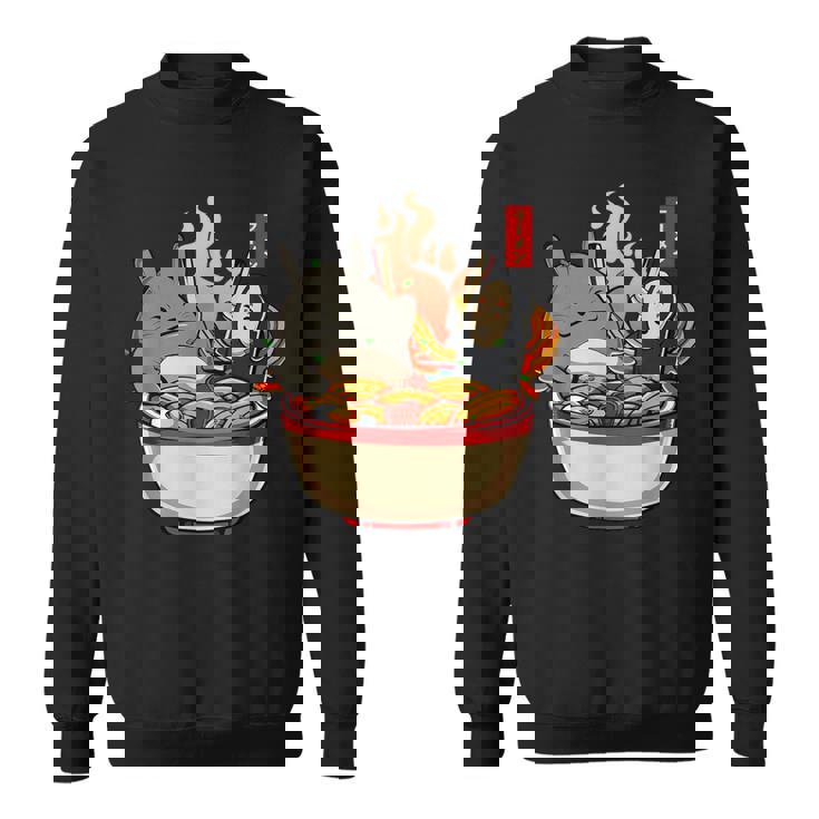 ラーメンプールパーティー かわいい日本アニメヌードルフード スウェットシャツ