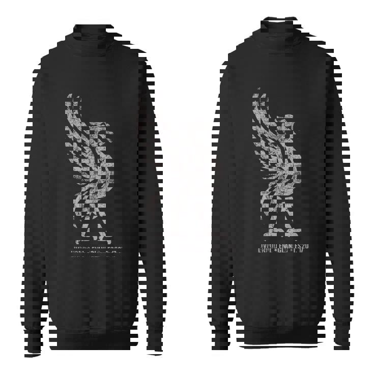 リバプール イングランド Est1207 Colossal Liverbird Grey Age スウェットシャツ