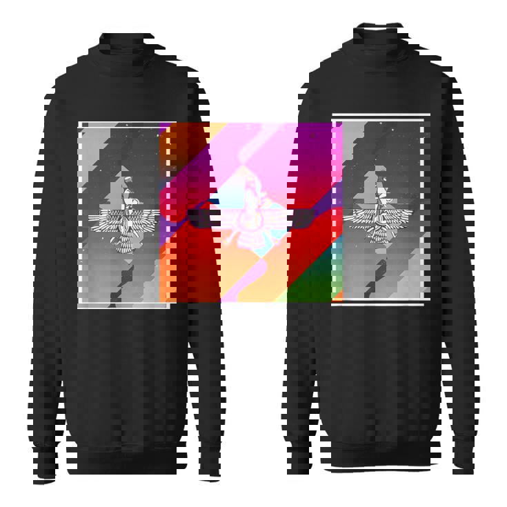 レトロ ヴィンテージ 美的 アヌンナキ スウェットシャツ