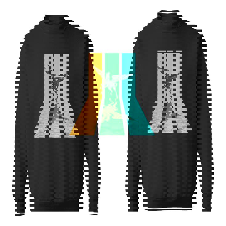 レトロ80年代ヴィンテージスタイルペガサス スウェットシャツ