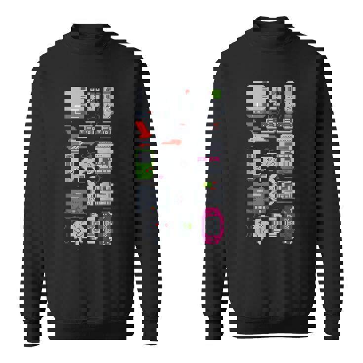 レトロゲーム機 スウェットシャツ