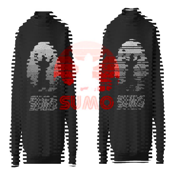 レトロサンセット相撲 スウェットシャツ