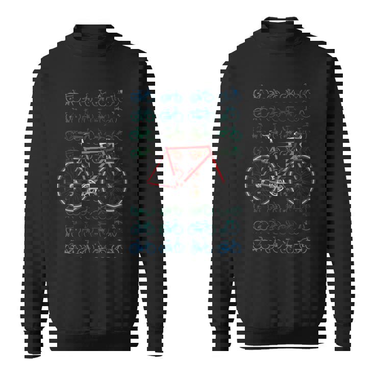 レース 道路 自転車 自転車 サイクリスト サイクリング バイキング 乗る ツアー 長袖tシャツ スウェットシャツ