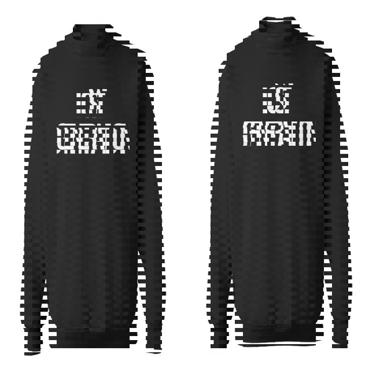 ロストジェネレーション スウェットシャツ