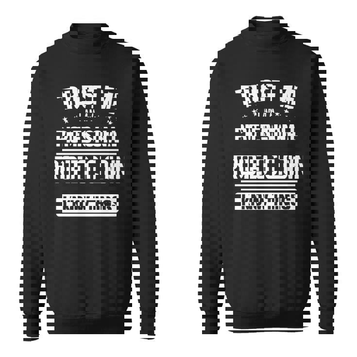 ロデオクラウンアイデアトラストプロフェッショナルロデオクラウン 長袖tシャツ スウェットシャツ