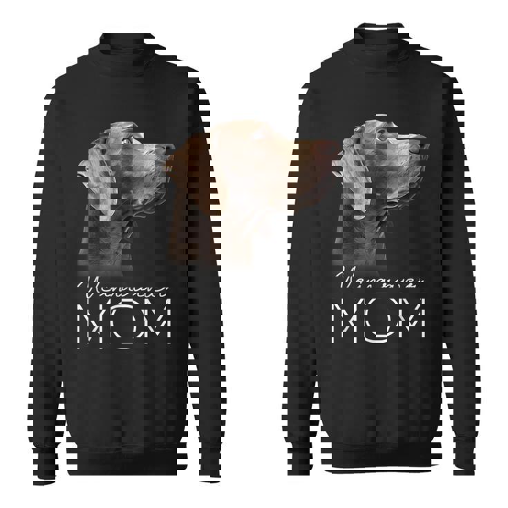 ワイマラナー 犬 ママ スウェットシャツ