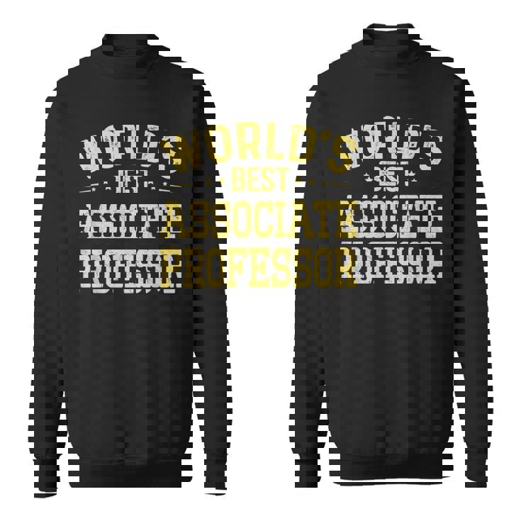 ワールドベスト准教授職位准教授 スウェットシャツ