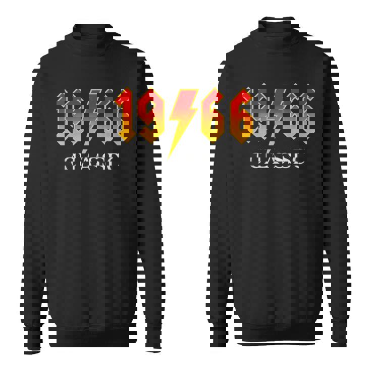 ヴィンテージ 1966 クラシック 60歳 60歳 誕生日 ロックレジェンド スウェットシャツ