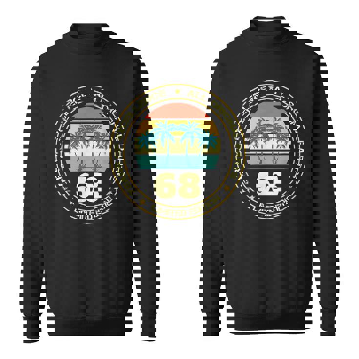 ヴィンテージ 68歳の誕生日のデコレーション 男性用 68歳の誕生日 スウェットシャツ