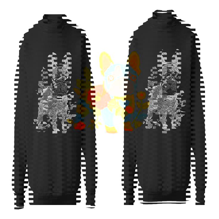 ヴィンテージ フレンチブルドッグ ママ 犬 フレンチブルドッグ 母の日 スウェットシャツ