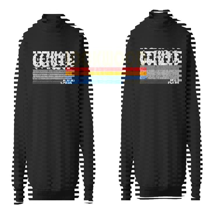 ヴィンテージ レトロ 70年代80年代スタイル ロックウッドの故郷 Mt。 スウェットシャツ