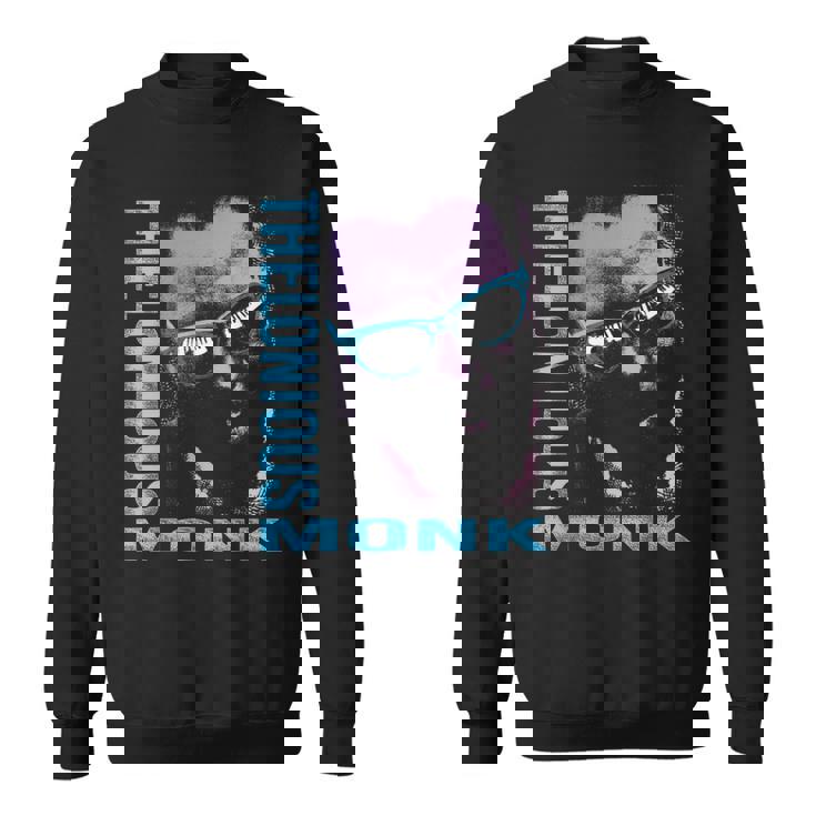 公式セロニアス・モンク・ジャズ・アイコン・マーチ イタリアの鍵盤 スウェットシャツ