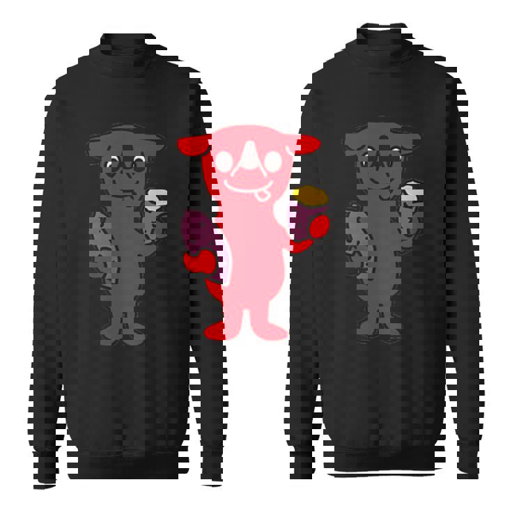 千葉県ご当地キャラとさつまいも スウェットシャツ