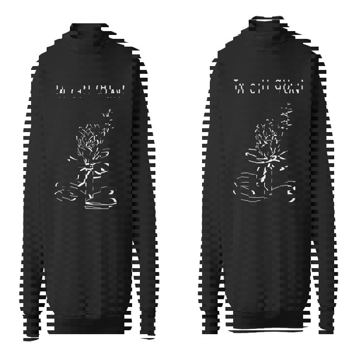 太極拳の初心者や教師のための太極拳のデザイン 長袖tシャツ スウェットシャツ
