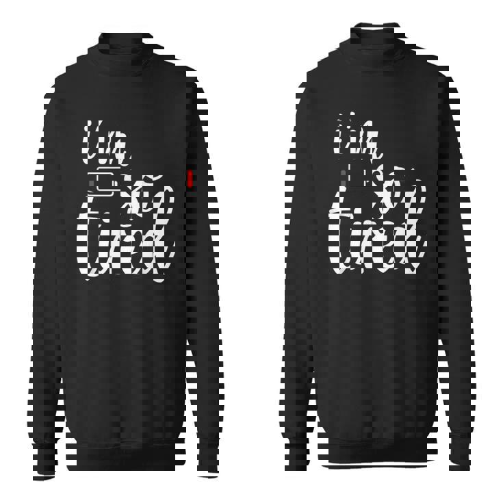 子育て とても疲れました スウェットシャツ