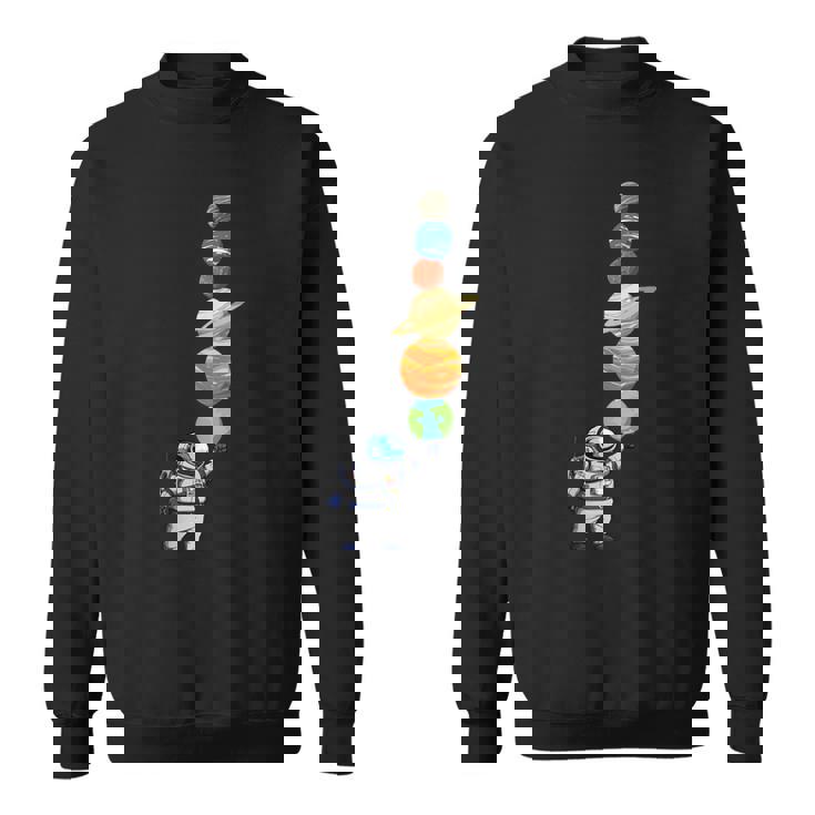 宇宙飛行士 プラネット アイスクリーム 宇宙服 スウェットシャツ