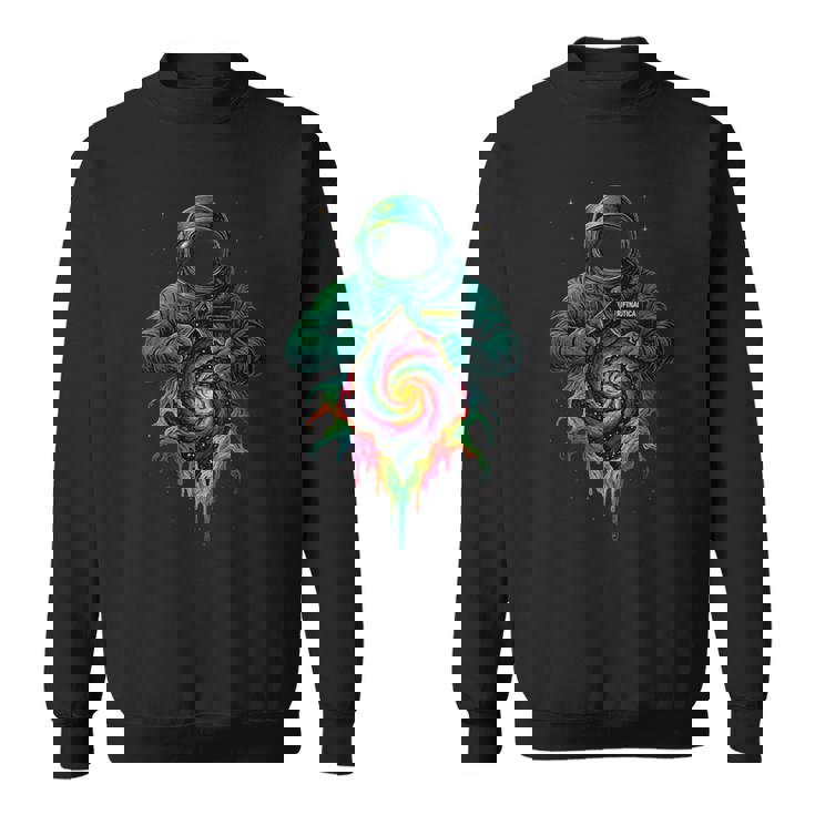 宇宙飛行士が宇宙の裂け目 スウェットシャツ