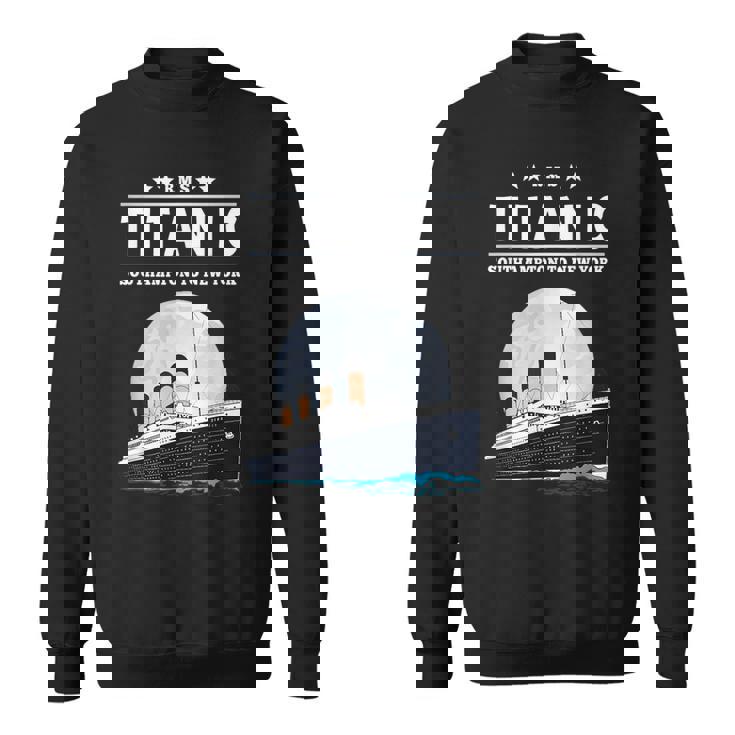 息子のための1912年のヴィンテージタイタニック航海船クルーズギフト スウェットシャツ