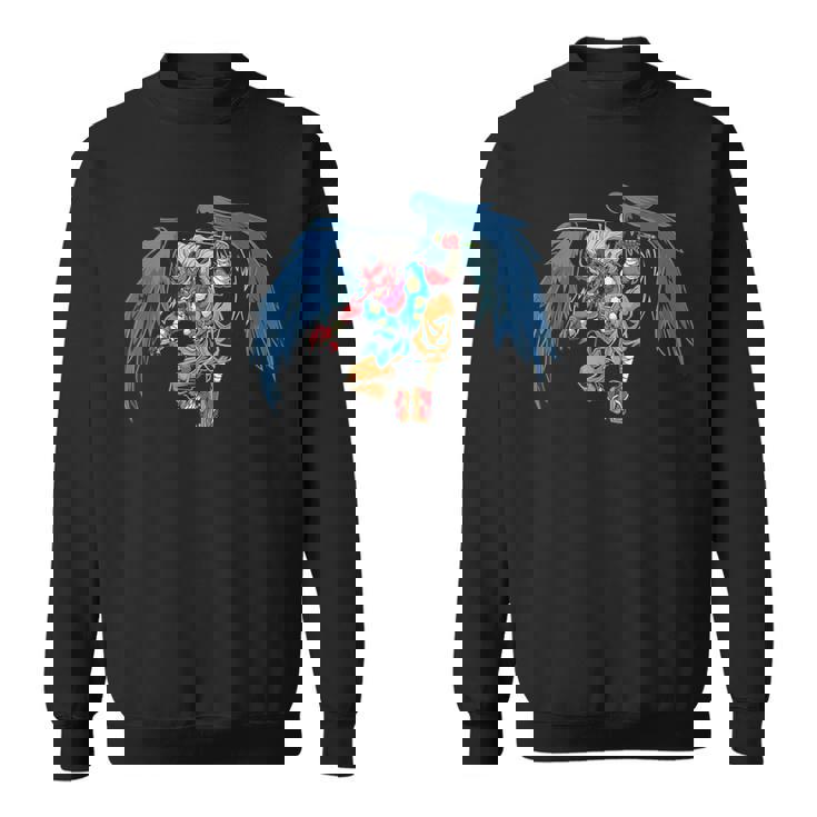 日本妖怪フィギュア天狗 スウェットシャツ