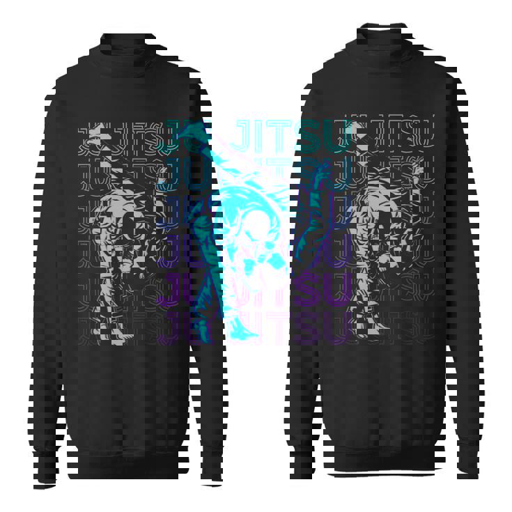 柔術柔術 呪術廻戦 レトロ スウェットシャツ