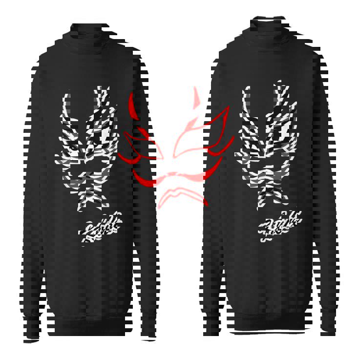 歌舞伎 カブキ Kabuki【顔】日本 文化 和柄 面白い スウェットシャツ