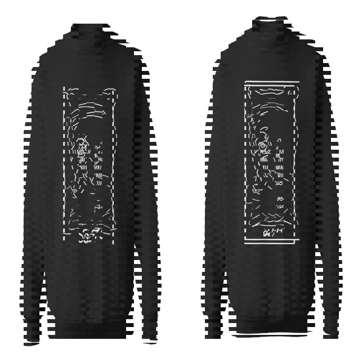 死のタロットカード 死神 スウェットシャツ