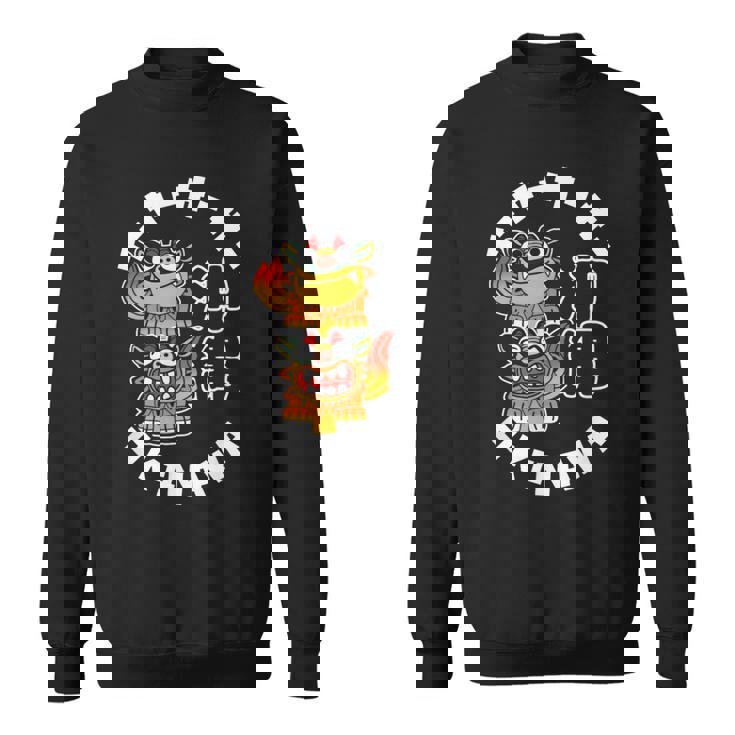 沖縄ジャパン シーサーガーディアンライオンズ 日本漢字お土産 スウェットシャツ